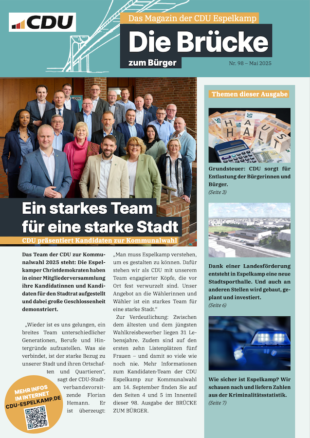 Immer gut informiert. Mit unserem Stadtmagazin.